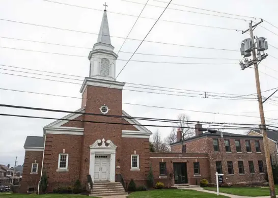  ?? Emily Matthews/Post-Gazette ?? The building at 4721 Stanton Ave. was last used as Stanton Heights United Methodist Church.