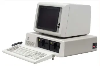  ??  ?? Above: The IBM 5150 ‘Personal Computer’, the PC epoch-zero.