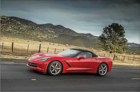  ?? MOTOR MATTERS ?? The Corvette Stingray’s chassis and suspension are designed to take advantage of the lighter, stiffer structure. Its rigidity allowed engineers to more precisely tune the suspension and steering for a more nimble and responsive driving experience.