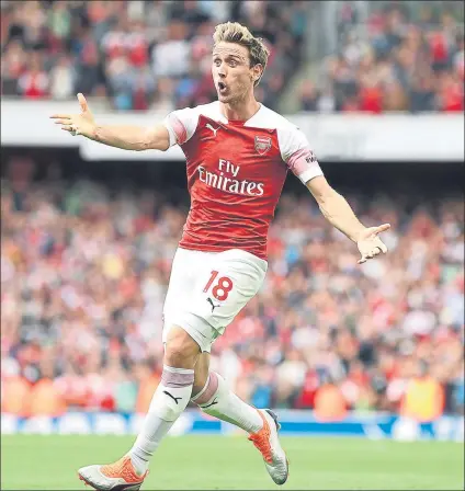  ?? FOTO: GETTY ?? Nacho Monreal fue objeto de rumores de salida del Arsenal en verano y, aunque está jugando, también hay runrún para invierno