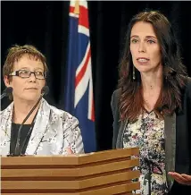  ?? KEVIN STENT / STUFF ?? Prime Minister Jacinda Ardern says the Better Public Service targets were ineffectiv­e, and has introduced the first set of her Government’s goals to reduce child poverty.