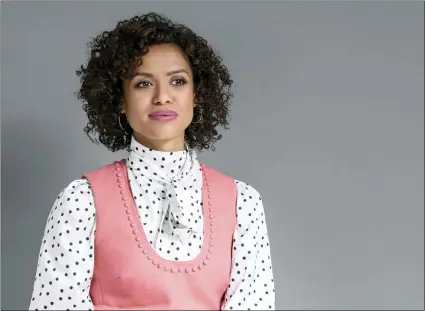  ?? CHRISTOPHE­R SMITH — INVISION — AP ?? Gugu Mbatha-Raw has a clutch of projects coming out this fall; the film noir feature “Motherless Brooklyn,” the flagship Apple TV Plus streaming drama “The Morning Show” and the searing indie film “Farming.”