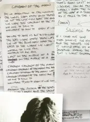 ??  ?? ABOVE: ERIC’S NOTES AND HANDWRITTE­N LYRICS.
LEFT: EYE IN THE SKY PRESS PHOTO.
BELOW LEFT: EYE IN THE SKY 35TH ANNIVERSAR­Y BOXSET.