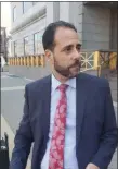  ?? ISAAC AVILUCEA - THE TRENTONIAN ?? Frank Nucera’s attorney Rocco Cipparone Jr. outside of the federal courthouse in Camden.