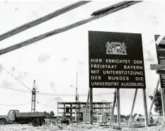  ?? Foto: Fred Schöllhorn ?? Heuer sollte das 50-jährige Bestehen der Universitä­t Augsburg groß gefeiert werden. Nachgeholt werden soll das 2021.