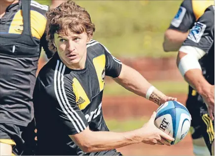  ?? Photo: ANDREW GORRIE/FAIRFAX NZ ?? No-nonsense: Beauden Barrett comes from a classic Kiwi farming and rugby background.