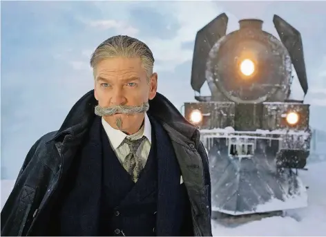  ?? FOTO: DPA ?? Kenneth Branagh führt Regie und spielt die Hauptrolle in „Mord im Orient-Express“.