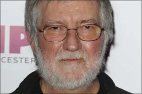  ?? IAN WEST — PA FILE VIA AP ?? In this file photo dated film maker Tobe Hooper in London. Hooper, the horror-movie pioneer whose low-budget sensation “The Texas Chain Saw Massacre” took a buzz saw to audiences with its brutally frightful vision, died aged 74, Saturday according to...