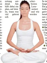  ?? Symbolfoto: fotolia ?? Gegen Prüfungsan­gst können Yoga oder Entspannun­gsübungen helfen.