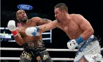  ??  ?? Joseph Parker’s powerful knockout of Shawndell Winters in Texas was just the start he needed after a frustratin­g 2019.