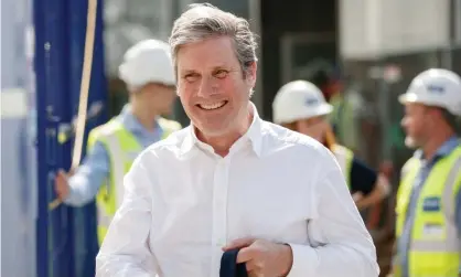  ??  ?? Keir Starmer in Sheffield ahead of May’s local elections. ‘Boroughs with reliable news sources, and journalist­s committed to keeping readers informed, are less likely to rot.’ Photograph: Danny Lawson/PA