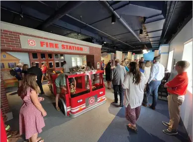  ?? PHOTO PROVIDED BY THE SARATOGA COUNTY CHAMBER OF COMMERCE ?? The Children’s Museum at Saratoga is now open in its new location at Saratoga Spa State Park.