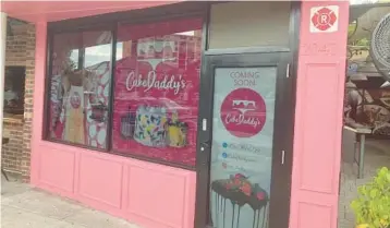  ?? ROD STAFFORD HAGWOOD/SOUTH FLORIDA SUN SENTINEL ?? Cake Daddy’s, a new bake shop specializi­ng in custom cakes and cupcakes, plans to open sometime this fall on Wilton Drive in Wilton Manors.