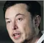  ??  ?? Elon Musk