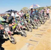  ?? /CAMPEONATO INTER BAJÍO DE MOTOCROSS ?? La segunda etapa se realizó en El Nabo Park