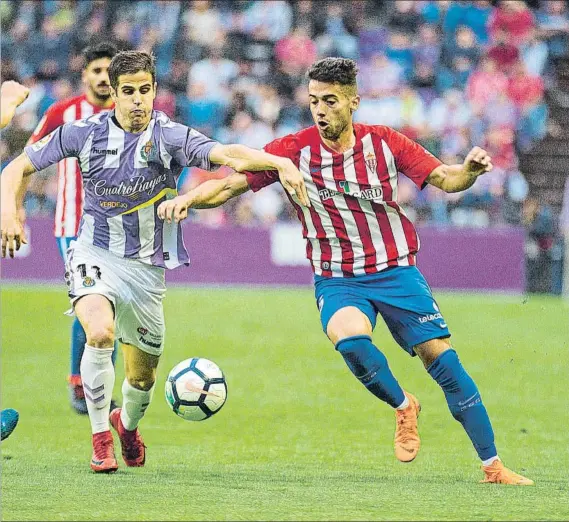  ?? FOTO: EFE ?? Refuerzo para el centro del campo Jony, tras no conseguir el ascenso a Primera con el Sporting, llegará en calidad de cedido al Alavés donde volverá a coincidir con Abelardo