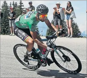  ?? FOTO: AP ?? Peter Sagan en la pasada edición del Tour de Francia