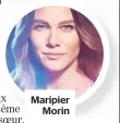  ??  ?? Maripier Morin