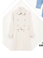  ??  ?? Beige coat, £69.99, mango. com