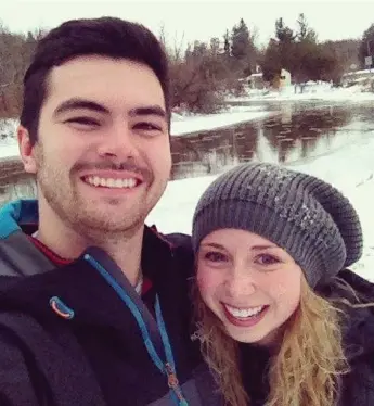  ?? INSTAGRAM ?? Zach Sutherland and Kaya Firth were killed on the weekend while kayaking on the Credit River.