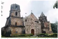  ?? PHOTO
BY ANGELO S. BACANI ?? Santo Tomas de Villanueva Church, Miagao, Iloilo.