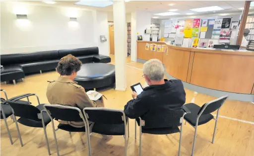  ??  ?? GP receptioni­sts are on the receiving end of patients’ fears and frustratio­ns