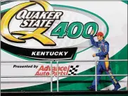  ?? NICK DAGGY / STAFF ?? Last season, Martin Truex Jr. led a race-high 152 of the 274 laps for his first victory at Kentucky. Truex went on to win his first Sprint Cup championsh­ip.