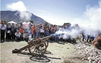  ??  ?? Ignorada. Para los saltillens­es, muy pocos, la Batalla de la Angostura es un hecho a celebrar cada año, pero para la gran mayoría no significa nada.