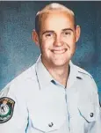  ??  ?? KILLED: Constable Bill Crews.