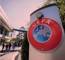  ?? AFP ?? La sede Uefa di Nyon dove il Milan è stato ricevuto martedì