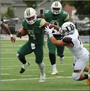  ?? COURTESY TIFFIN ATHLETICS ?? Westlake graduate JaQuan Hardy of Tiffin University agreed to a free-agent deal with the Cowboys on May 1.