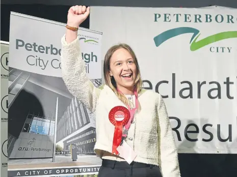  ?? ?? Daisy Blakemore-Creedon wins a council seat at 18 years old.