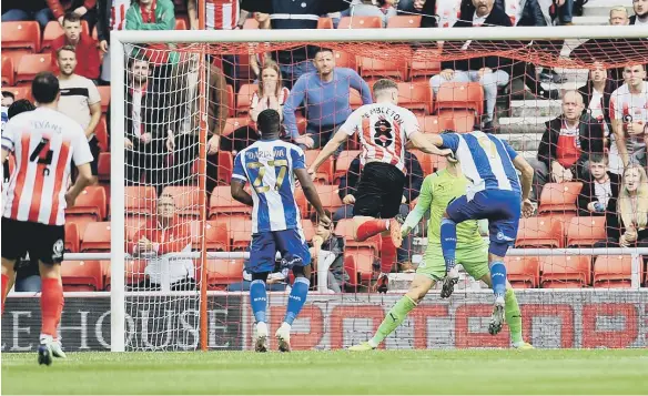  ??  ?? Sunderland youngster Elliot Embleton in action against Wigan Athletic.