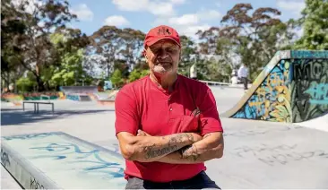  ?? TOM LEE/STUFF ?? Rakuo Edwards is tired of the bullying at Melville skate park. He also wants the drinking and smoking weed to be banned at the park.