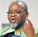  ?? /Business Day ?? I’m ready to listen: ANC secretaryg­eneral Gwede Mantashe will meet a group of veterans on Monday.