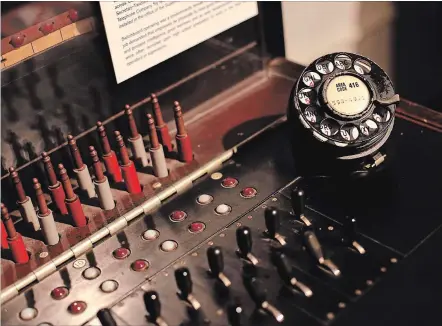  ?? TORONTO STAR FILE PHOTO ?? Telephone systems once relied on switchboar­ds like this one and operators who kept communitie­s in touch. That’s the focus of Crow Hill: The Telephone Play, coming this summer to 4th Line Theatre