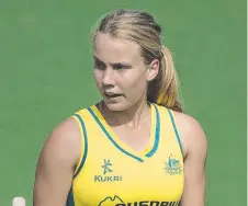 ?? BIG RETURN: Townsville product and Hockey player Steph Kershaw. ??