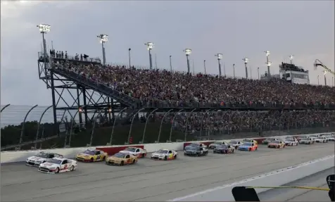  ?? Associated Press ?? Darlington Raceway in Darlington, S.C., will be first under the microscope for profession­al sports.