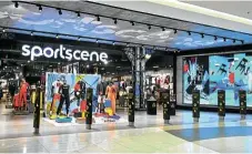  ?? ?? Choice: TFG sells popular branded footwear at its Sportscene outlets. The JD Sports partnershi­p will allow customers exclusive access to the latest styles from some of the world’s largest brands.