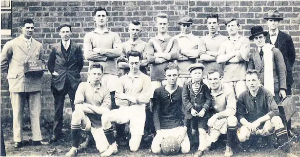  ??  ?? The unusually-named Lye Early Closers Football Club