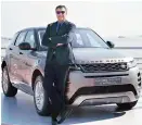  ?? PHOTO: KAMLESH PEDNEKAR ?? Rohit Suri, president and MD, JLR India, at the launch of the Range Rover Evoque, priced at ~54.94 lakh (ex-showroom), in Mumbai on Thursday