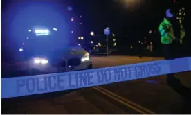  ?? ?? A Met Police line in London. Photograph: Jill Mead/The Guardian