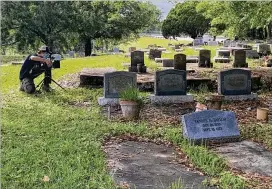  ?? COURTESY ?? Students from SCAD Atlanta and other campuses collaborat­ed on a documentar­y shot in and around Africatown, a Mobile, Alabama, settlement of survivors from the Clotilda, the last slave ship to arrive in North America.