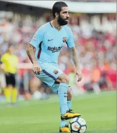  ?? FOTO: PEP MORATA ?? Arda Turan no cuenta para Valverde, pero no pone facilidade­s