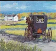  ?? PAINTING BY KUTZTOWN ARTIST JOAN BIEHL. ??