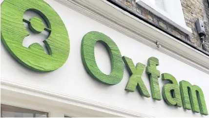  ?? NICK ANSELL ?? Oxfam has denied it covered up the use of prostitute­s by aid workers in Haiti in 2011