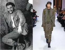  ??  ?? ERNESTO CHE GUEVARA - BALMAIN (A-I 2018)