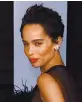  ??  ?? Q1 - Zoë Kravitz