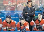  ?? JIM RASSOL/STAFF FILE PHOTO ?? The Panthers went 2 for 4 on the penalty kill in Tuesday’s loss at Montreal. Coach Bob Boughner isn’t happy.