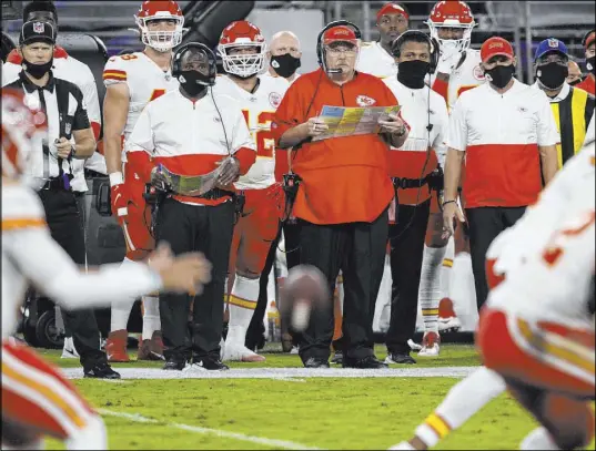  ?? Nick Wass The Associated Press ?? Among Andy Reid’s gifts as an innovative offensive coach is creating ways to maximize the skills of his most explosive players.